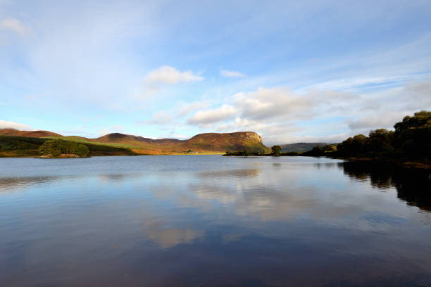 istock Morning reflections at Loch Brora Scotland 1314310930