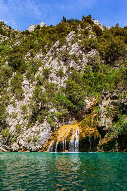 istock The gorge and picturesque waterfall 1314315111