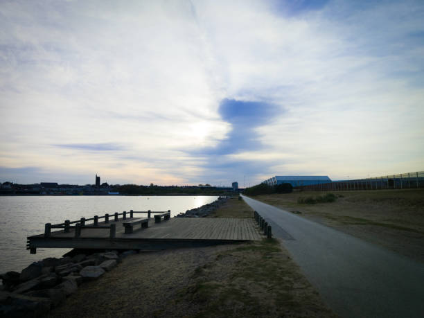 istock Sunrise at Crosby Marina 1314317826