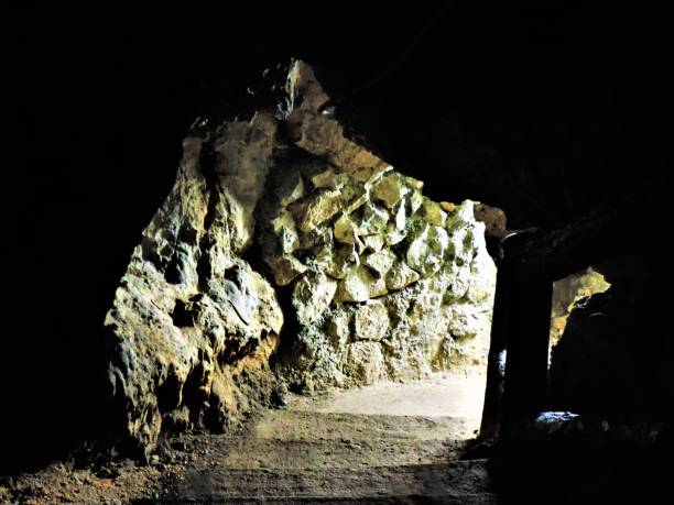 istock Japan. April. Inside of limestone caves. 1314319634