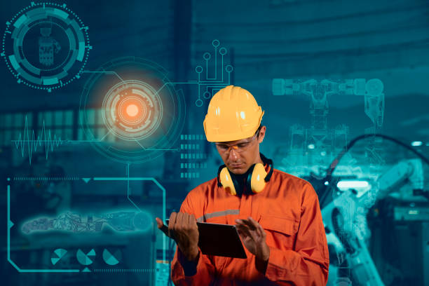 istock Intelligent factory industrial. 1314320868