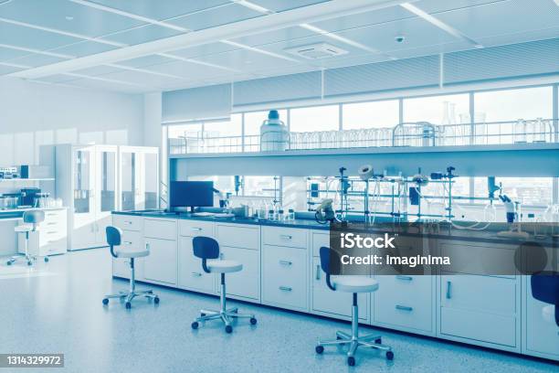 Science Laboratory Stock Photo - Download Image Now - Laboratory, Backgrounds, No People