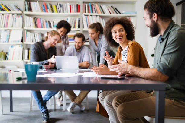 istock Collaboration and analysis by business people working in office 1314340475