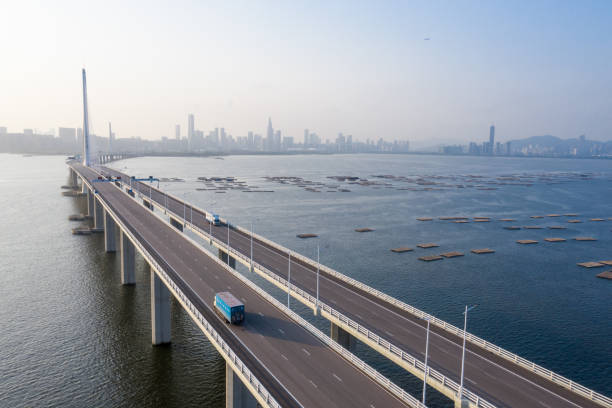istock View of the Shenzhen Bay Bridge 1314344019