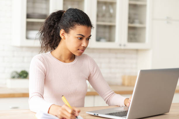 istock Successful a businesswoman working remotely at home 1314348253