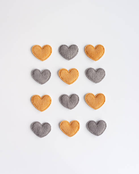istock Set of textile hearts 1314358133