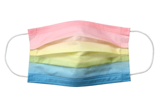 istock Colorful face mask disposable 1314358815