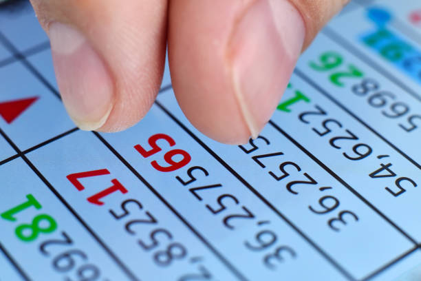 istock Businessman fingers using business financial numbers 1314360029