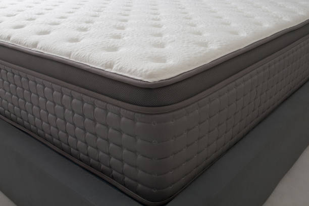 closeup tempat tidur dan kasur mewah - matras foto potret stok, foto, & gambar bebas royalti