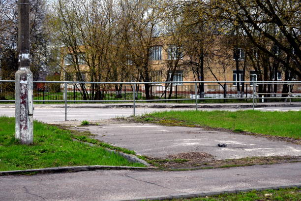 istock paths on a city street 1314361229