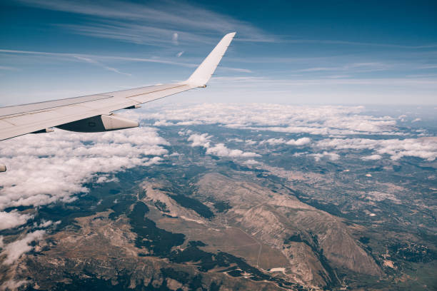 istock Nice view from the plane of the Apennine mountains 1314366214