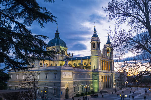 istock The Almudena catholic Cathedral in Madrid 1314367910