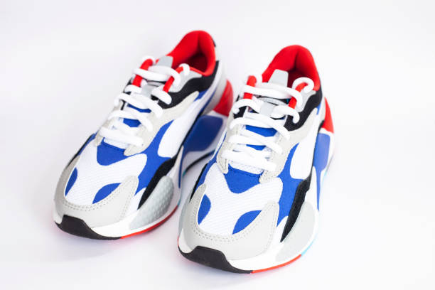 istock Sport shoes on white background. 1314374732