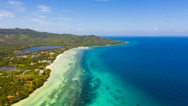 istock Beautiful beach and turquoise sea. Anda Bohol, Philippines 1314375537