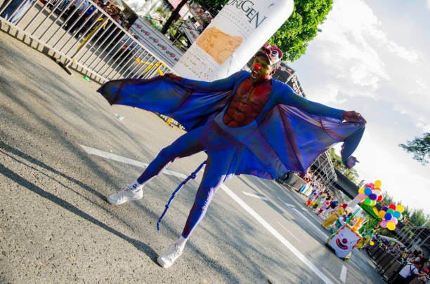 Cali, Valle del Cauca, Colombia. December 28, 2012:Celebration of the fair of cali and crowds of people.The Cali Fair, also called the Caña Fair, is a festival held annually with this name since 1958 in the Valle del Cauca city of Cali in Colombia that takes place between December 25 and 30.