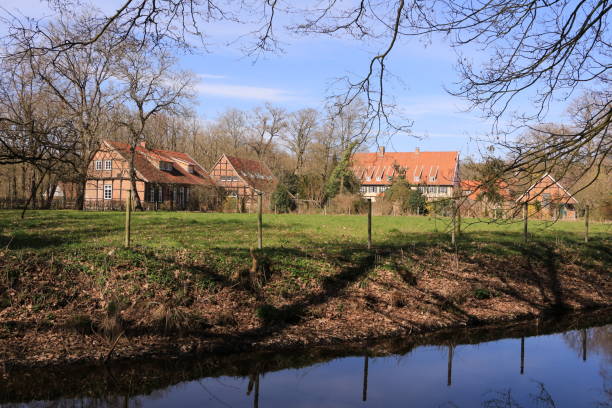 istock Sunny spring days at Dinklage Abbey in Lower Saxony 1314384441