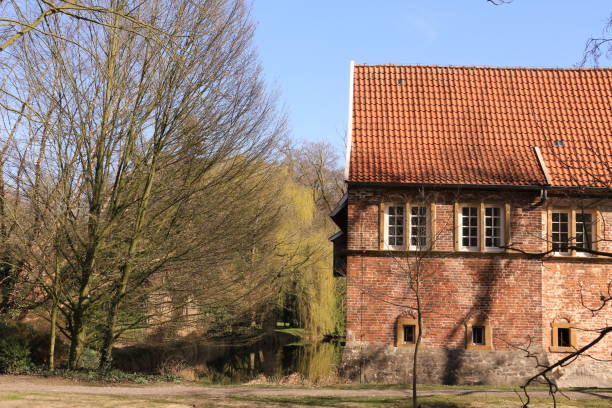 istock Sunny spring days at Dinklage Abbey in Lower Saxony 1314385961