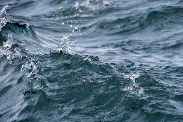 blue lake michigan water - lago michigan imagens e fotografias de stock