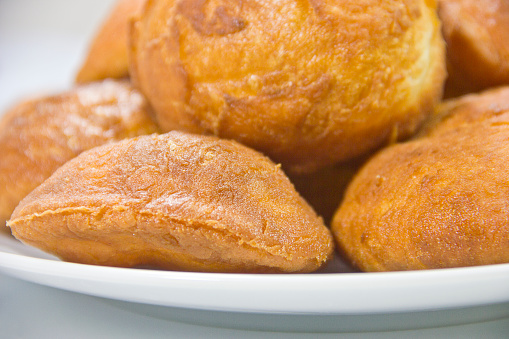 turkish pişi hamur boiled roasted dough