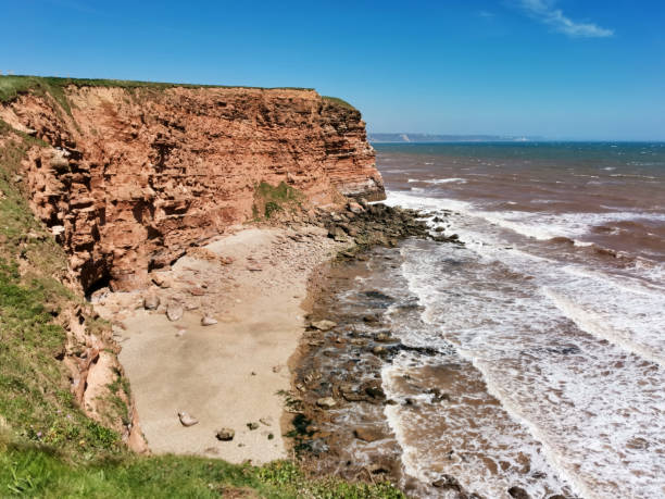 istock Budleigh Salterton Steep Cliffs Coastal 1314398462