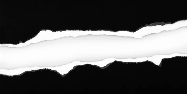 istock Gap in ripped paper 1314398594