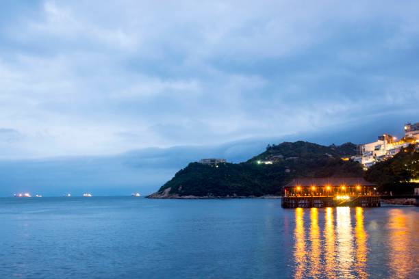 istock Sunset at Blake Pier in Stanley Hong Kong 1314406419