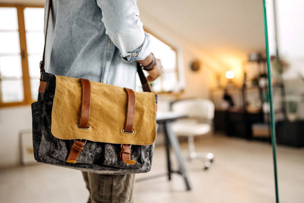 istock Young handsome man entering in his small home office 1314418769