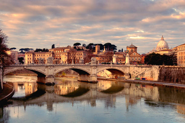 istock Crossing the river Arno to the Vatican 1314419919