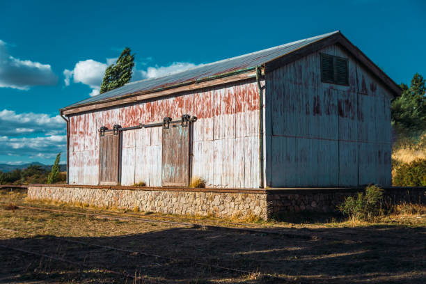istock old railroad shed in patagonia 1314425336