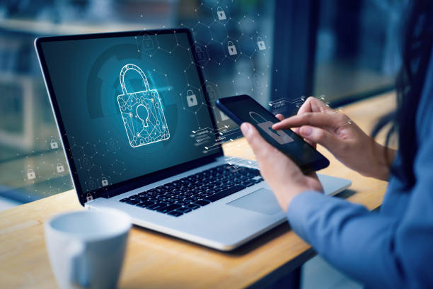 istock CYBER SECURITY Business  technology Antivirus Alert Protection Security and Cyber Security Firewall Cybersecurity and information technology 1314426164