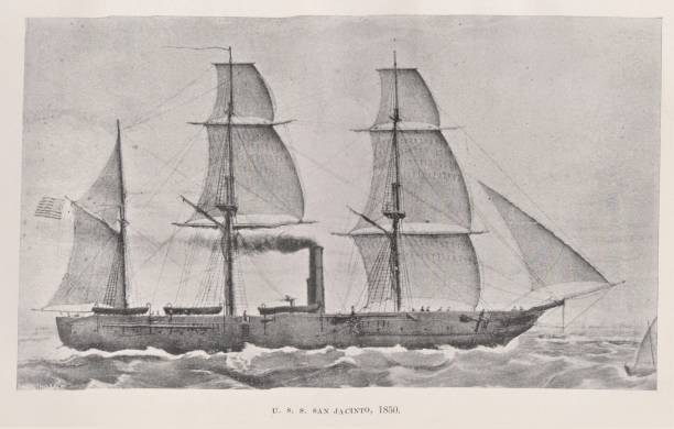 istock USS San Jacinto Steam Ship, 19th Century US Naval History 1314426187
