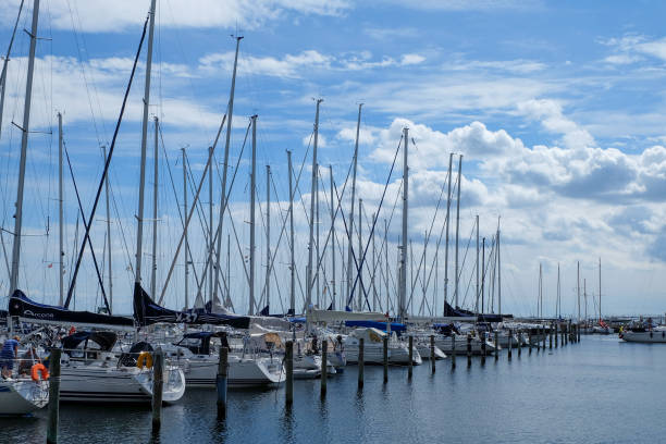 istock Boats parked at Harbor 1314434732