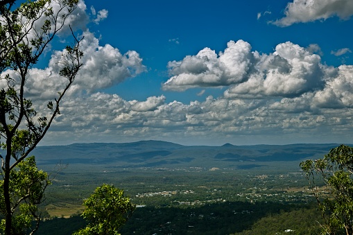Scenic lookout from Toowoomba