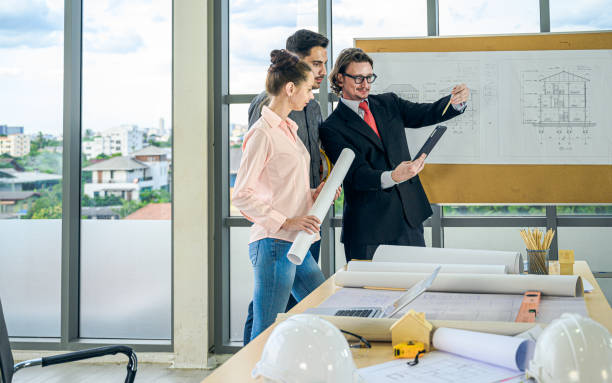 istock Group of Caucasian engineer teamwork meeting for planning project. 1314439859