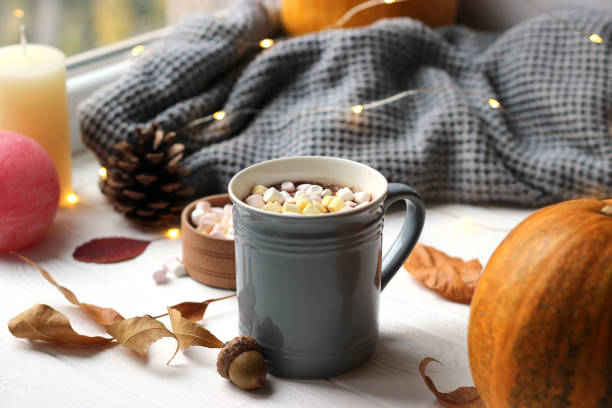 istock autumn composition, autumn leaves 1314446461