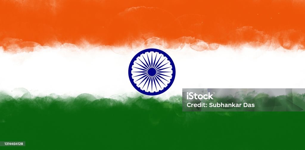 Indian Flag Illustration By Watercolour Indian Tricolour Flag Indian  National Flag Stock Photo - Download Image Now - iStock