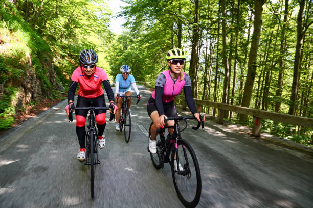 istock Female friends cycling 1314464150