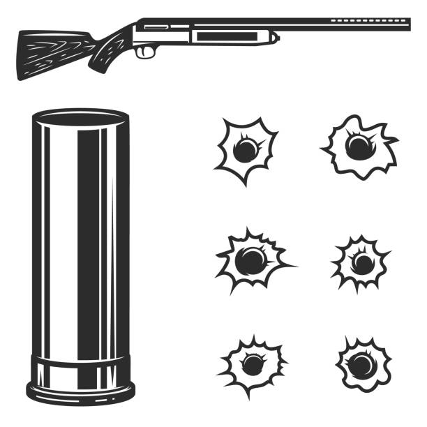5,725 Bullet Cartridge Illustrations & Clip Art - iStock | Bullet casing,  Trigger, Shell casing