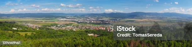 Panorama Of Prievidza And Bojnice City Stock Photo - Download Image Now - Ancient, Architecture, Beauty