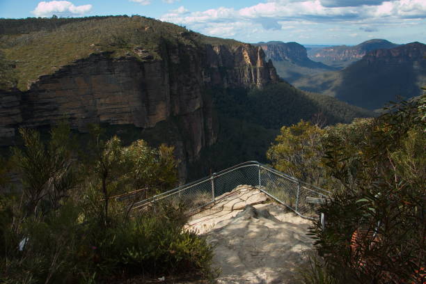 istock Pulpit Rock Lookout in Blue Mountains in Australia 1314474211