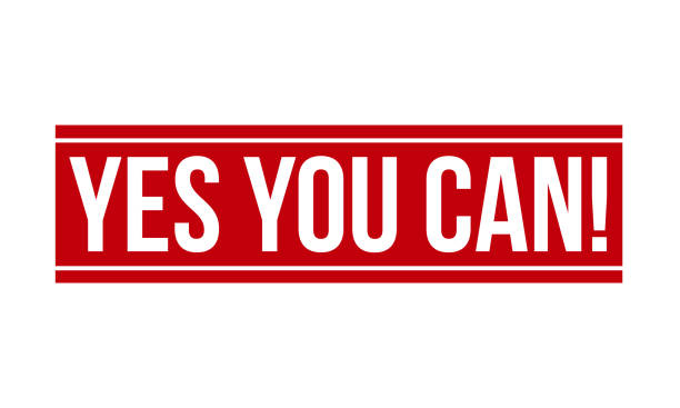 istock Yes You Can Rubber Stamp. Red Yes You Can Rubber Grunge Stamp Seal Vector Illustration - Vector 1314476538
