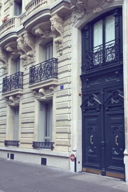 istock Paris, France - retro filtered style 1314481933