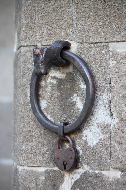 istock Horse handle in a old medieval building 1314487361