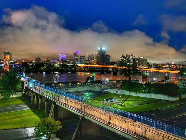 istock Storm Clouds Cover the Little Rock Skyline 1314488651