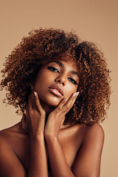 istock Beautiful girl with curly hairstyle 1314488706