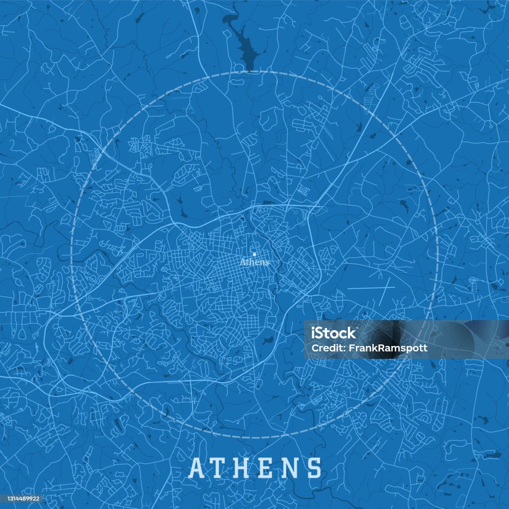 Athens State Map Google Map Of Athens Ga