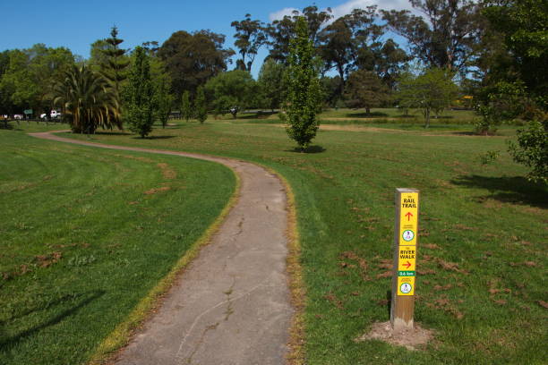 istock Public park in Orbost in Australia 1314491550