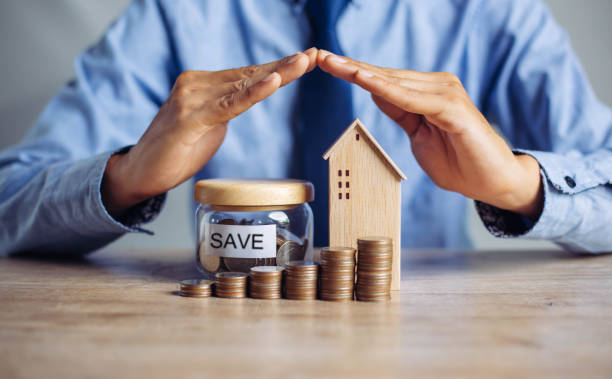 istock The insurance agent presents  the hands protection model that symbolize the coverage. 1314491706