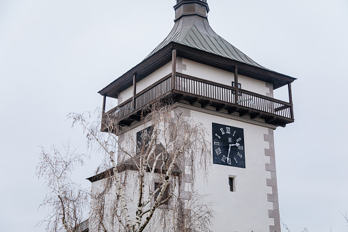 Close Up To Seekapelle Clocktower