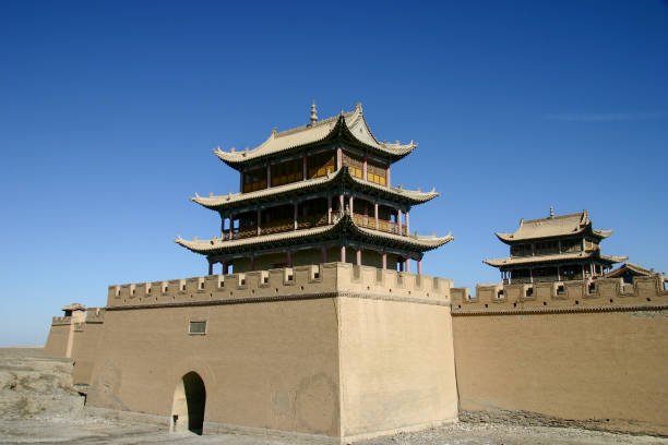 istock Jiayu Pass in Gansu, China 1314496815